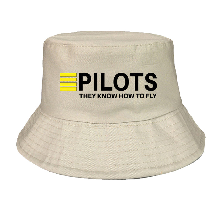 Pilots They Know How To Fly Designed Summer & Stylish Hats