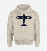Thumbnail for Eat Sleep Fly & Propeller Designed Hoodies