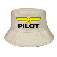 Thumbnail for Pilot & Badge Designed Summer & Stylish Hats