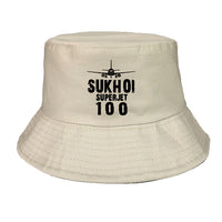 Thumbnail for Sukhoi Superjet 100 & Plane Designed Summer & Stylish Hats