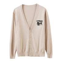 Thumbnail for Airbus A380 & Trent 900 Engine Designed Cardigan Sweaters