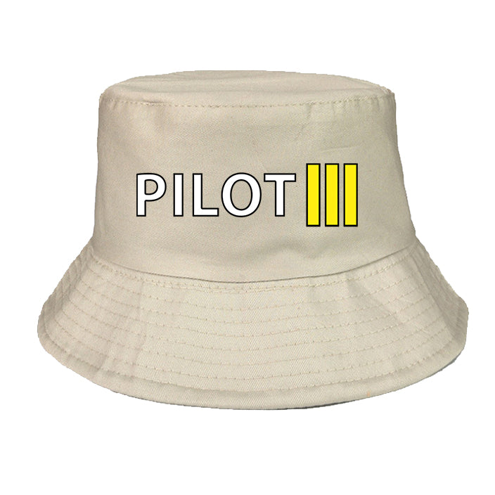 Pilot & Stripes (3 Lines) Designed Summer & Stylish Hats