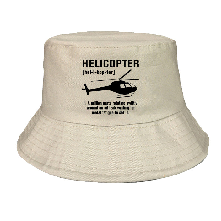Helicopter [Noun] Designed Summer & Stylish Hats