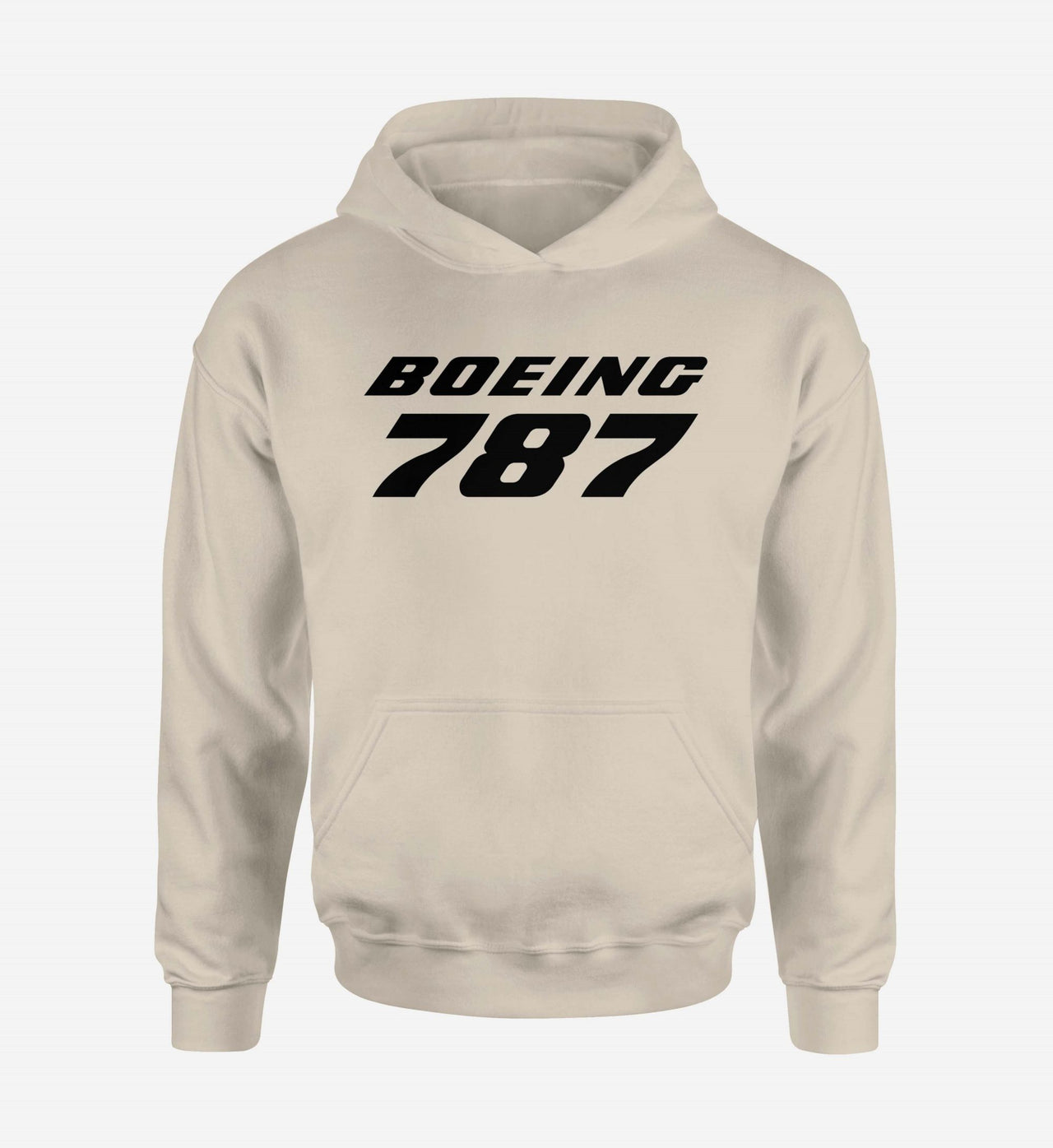 Boeing 787 & Text Designed Hoodies