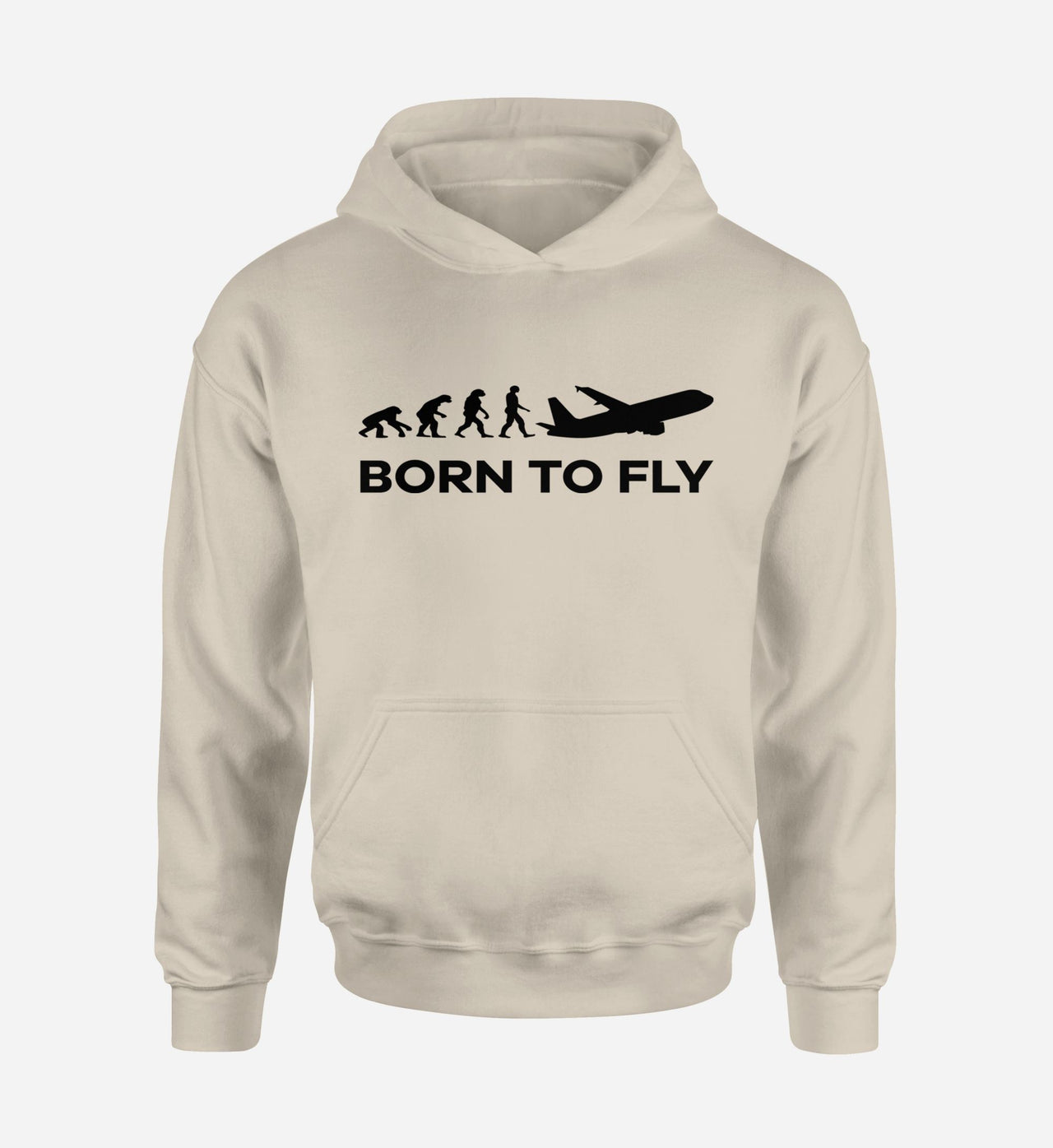 Born To Fly Designed Hoodies