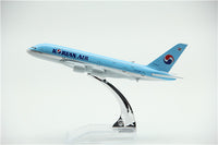 Thumbnail for Korean Air Airbus A380 Airplane Model (16CM)