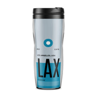 Thumbnail for LAX - Los Angles Airport Tag Designed Travel Mugs