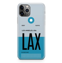 Thumbnail for LAX - Los Angles Airport Tag Designed iPhone Cases