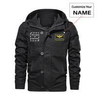Thumbnail for Custom Name & LOGO Designed Cotton Jackets