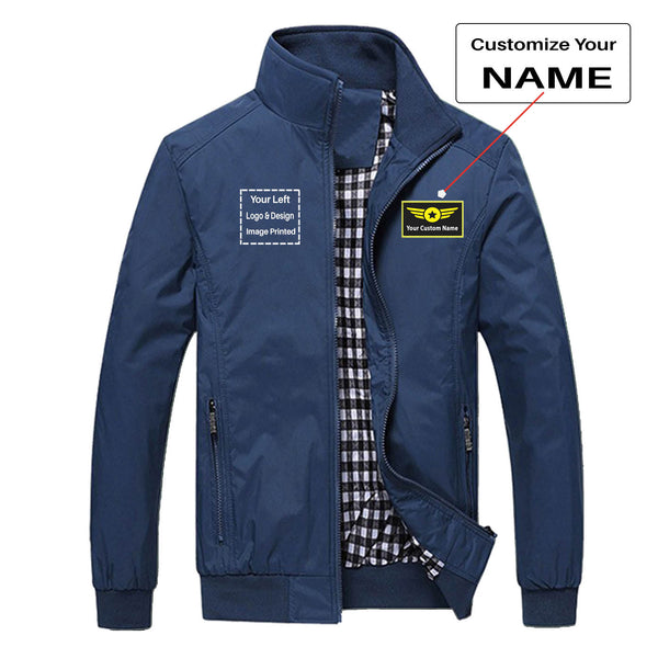 Custom Name & LOGO Designed Stylish Jackets