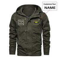 Thumbnail for Custom Name & LOGO Designed Cotton Jackets