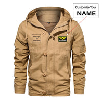 Thumbnail for Custom Name & LOGO Designed Cotton Jackets