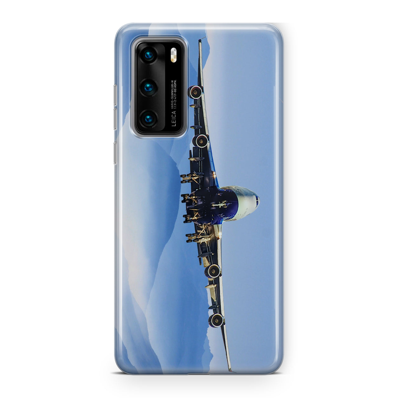 Landing Boeing 747 From Front Designed Huawei Cases
