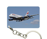 Thumbnail for Landing British Airways A380 Designed Key Chains