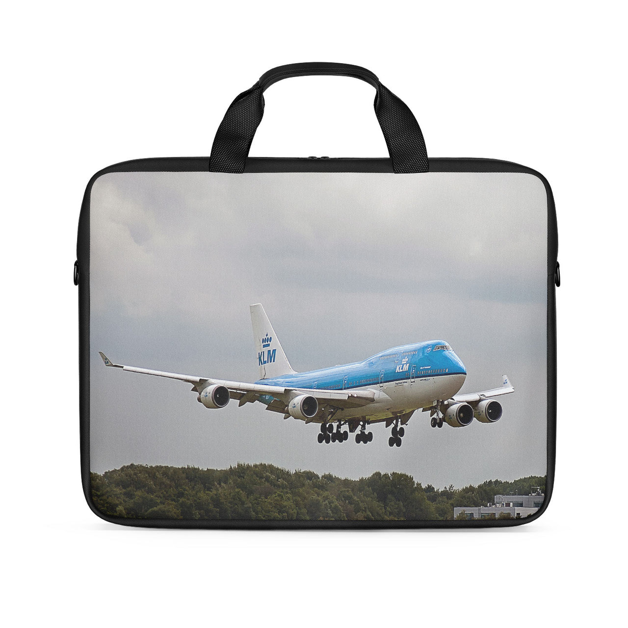 Landing KLM's Boeing 747 Designed Laptop & Tablet Bags