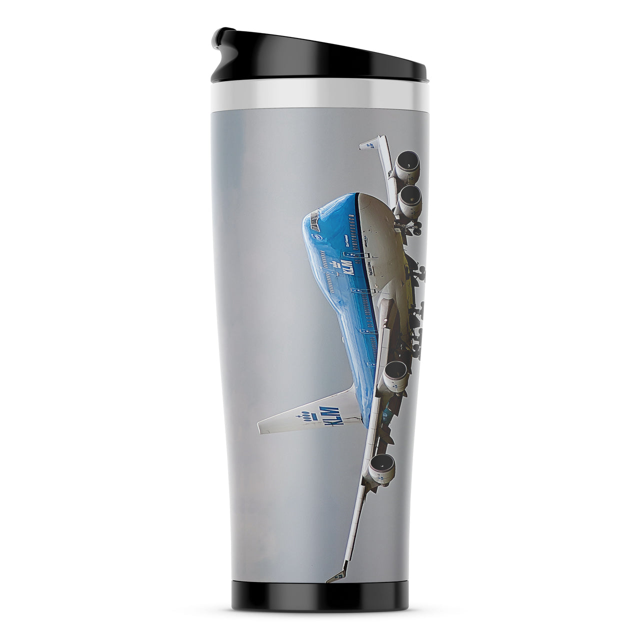 Landing KLM's Boeing 747 Designed Travel Mugs