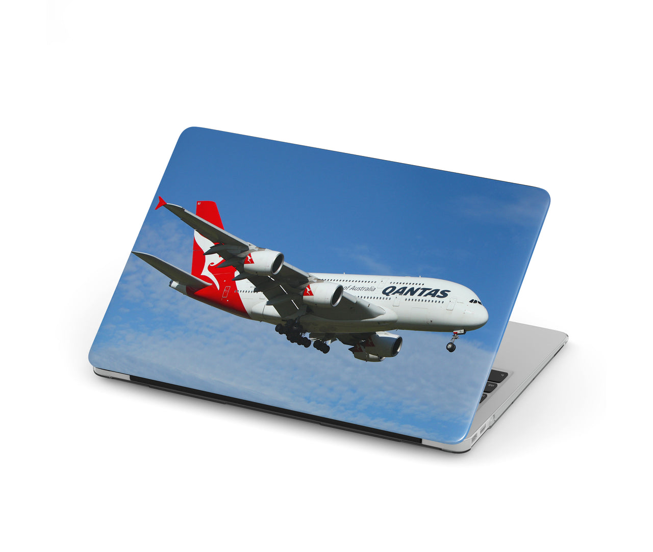 Landing Qantas A380 Designed Macbook Cases