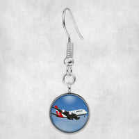 Thumbnail for Landing Qantas A380 Designed Earrings