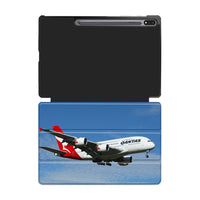 Thumbnail for Landing Qantas A380 Designed Samsung Tablet Cases