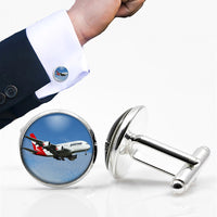 Thumbnail for Landing Qantas A380 Designed Cuff Links