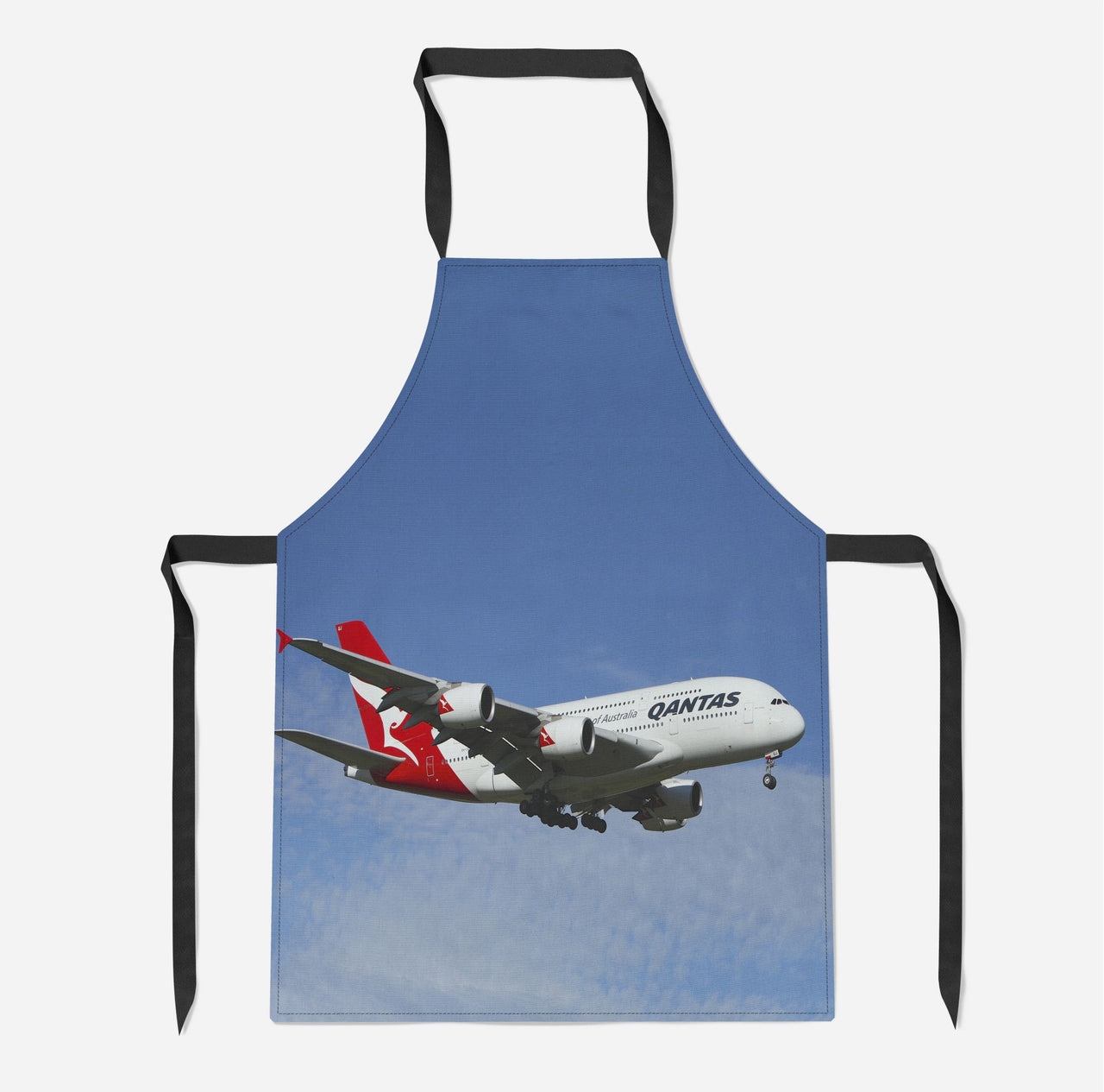 Landing Qantas A380 Designed Kitchen Aprons
