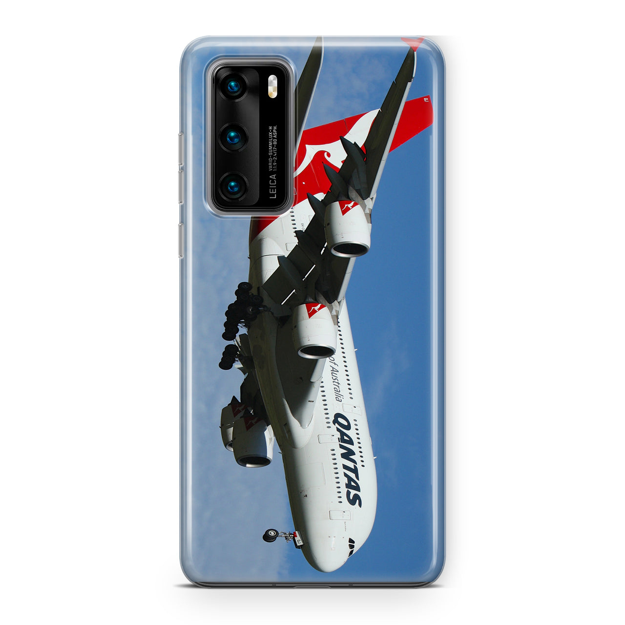 Landing Qantas A380 Designed Huawei Cases