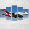Landing Qantas A380 Printed Multiple Canvas Poster Aviation Shop 