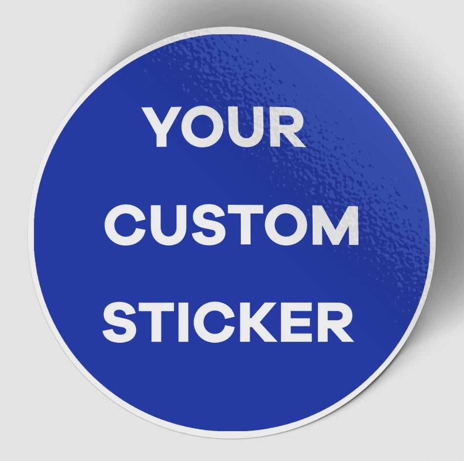 Your Custom Photo (Circle) Designed Stickers