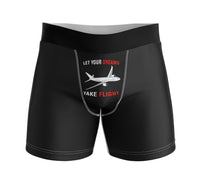 Thumbnail for Let Your Dreams Take Flight Designed Men Boxers