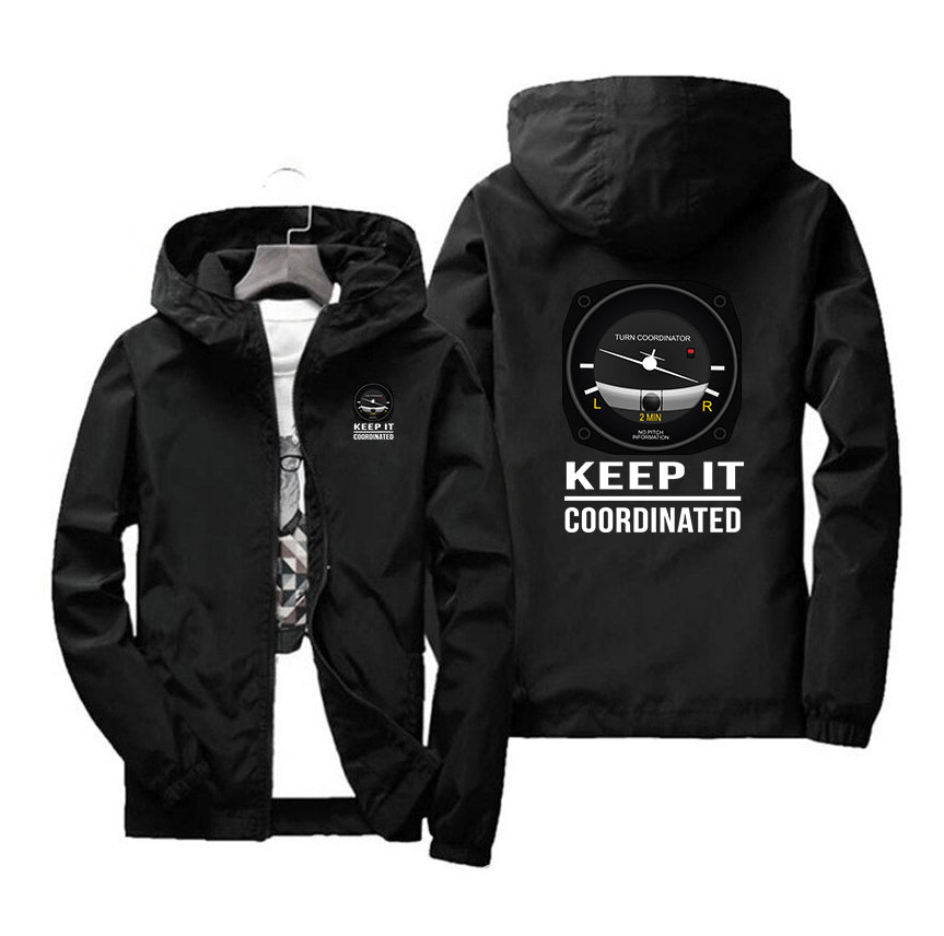 Keep It Coordinated Designed Windbreaker Jackets