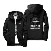 Thumbnail for Keep It Coordinated Designed Windbreaker Jackets