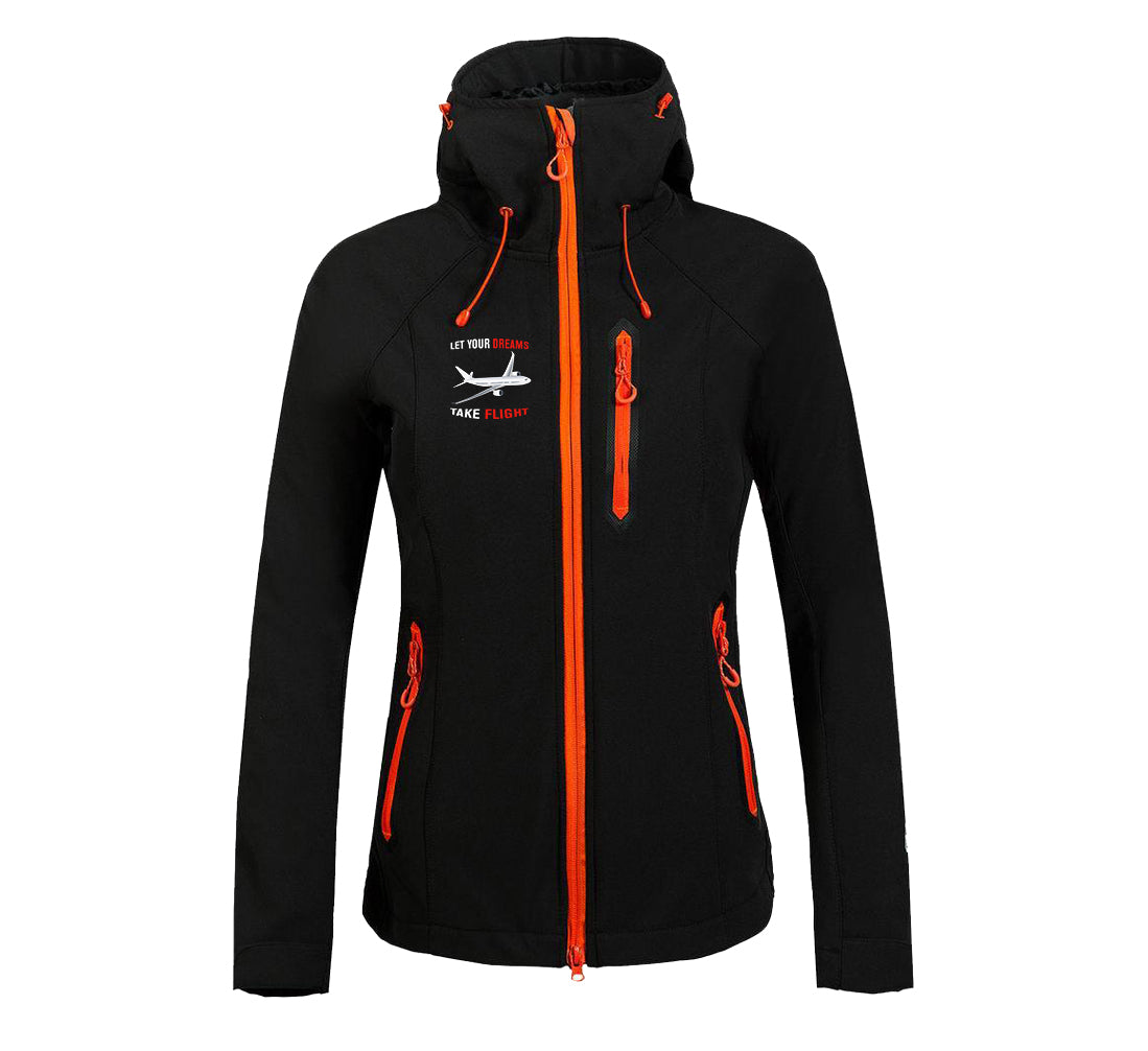 Let Your Dreams Take Flight Designed "Women" Polar Jackets