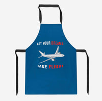 Thumbnail for Let Your Dreams Take Flight Designed Kitchen Aprons