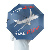 Thumbnail for Let Your Dreams Take Flight Designed Umbrella