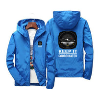 Thumbnail for Keep It Coordinated Designed Windbreaker Jackets