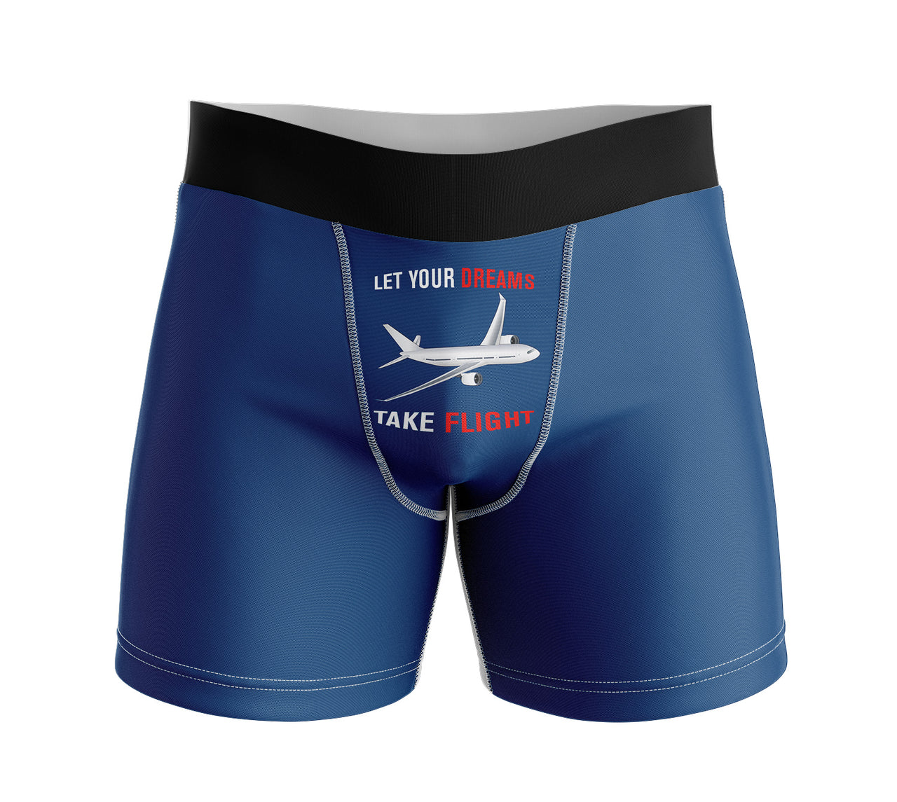 Let Your Dreams Take Flight Designed Men Boxers