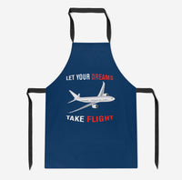 Thumbnail for Let Your Dreams Take Flight Designed Kitchen Aprons