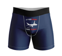 Thumbnail for Let Your Dreams Take Flight Designed Men Boxers