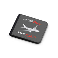 Thumbnail for Let Your Dreams Take Flight Designed Wallets