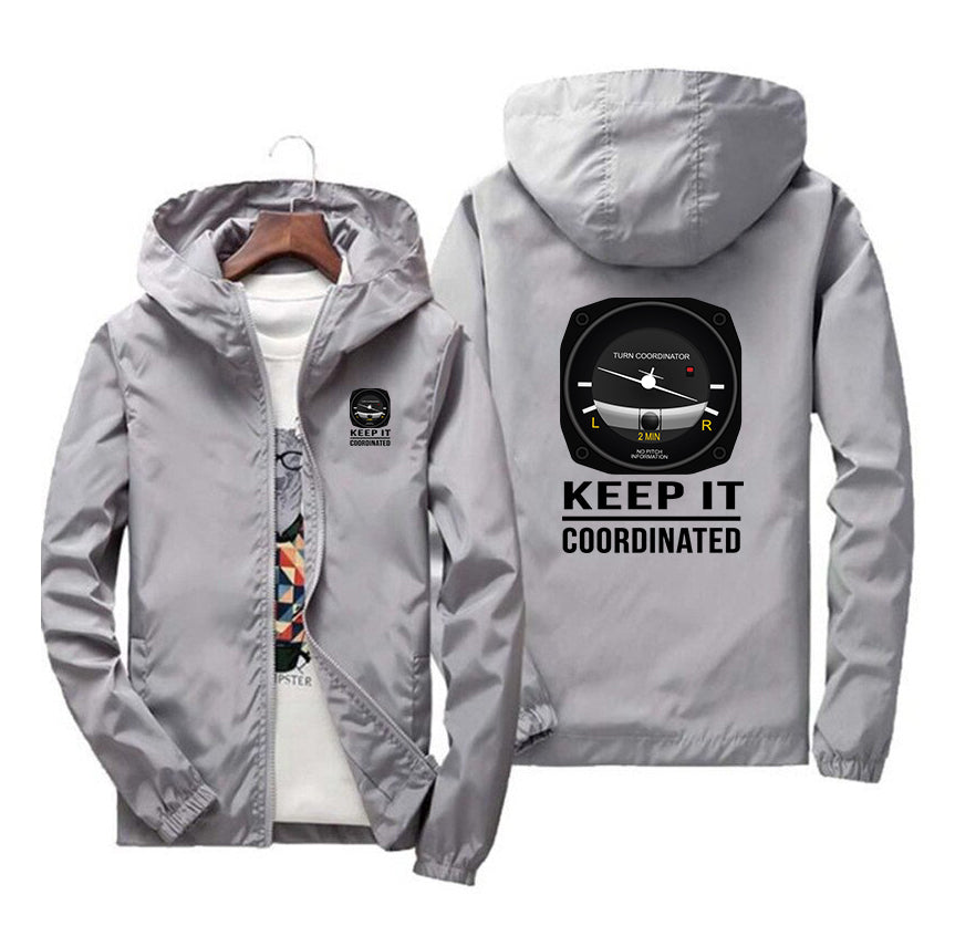 Keep It Coordinated Designed Windbreaker Jackets