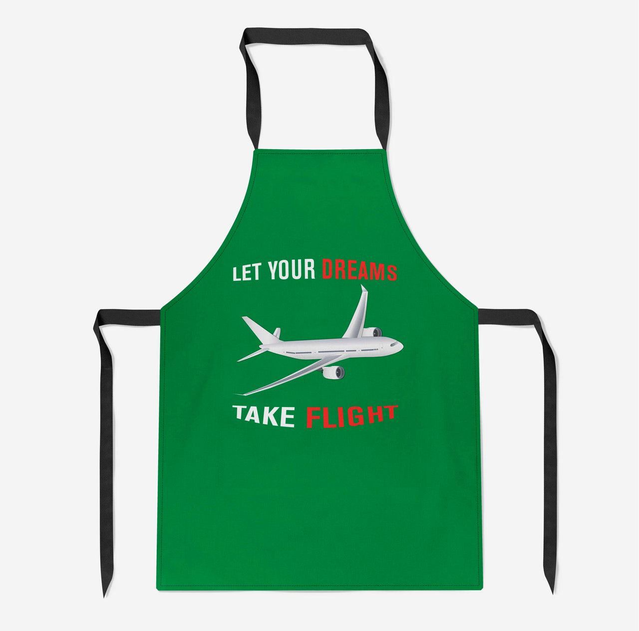 Let Your Dreams Take Flight Designed Kitchen Aprons