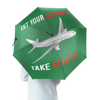 Thumbnail for Let Your Dreams Take Flight Designed Umbrella