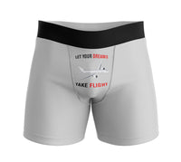 Thumbnail for Let Your Dreams Take Flight Designed Men Boxers