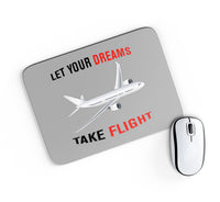 Thumbnail for Let Your Dreams Take Flight Designed Mouse Pads