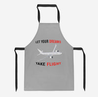 Thumbnail for Let Your Dreams Take Flight Designed Kitchen Aprons