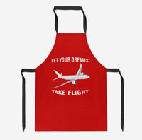 Thumbnail for Let Your Dreams Take Flight Designed Kitchen Aprons