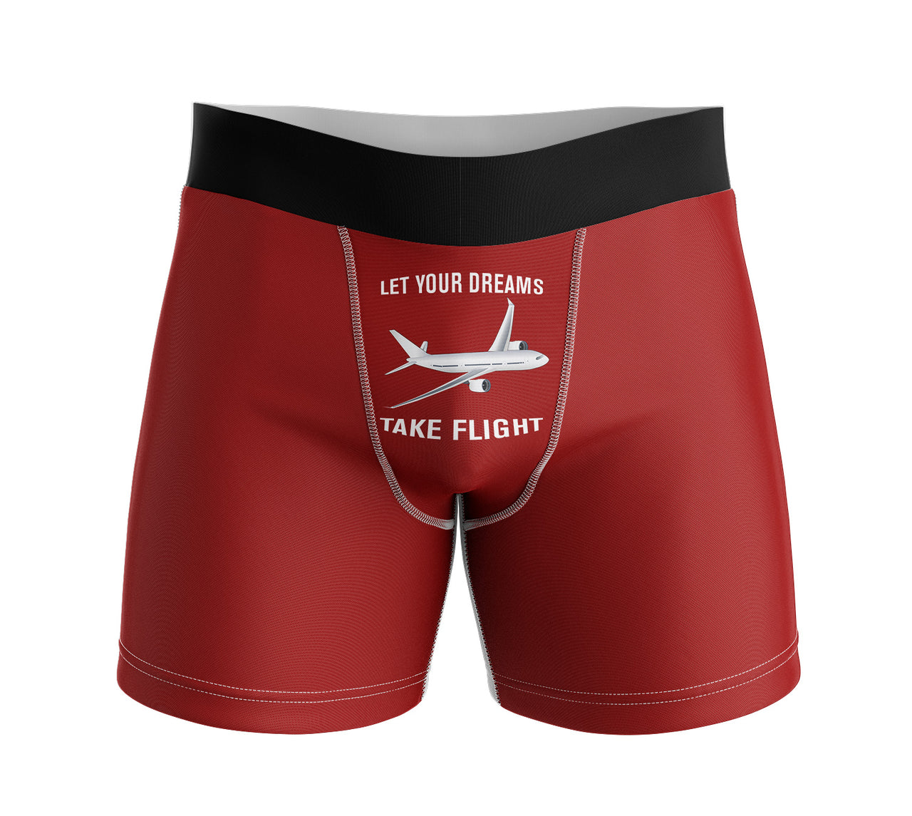 Let Your Dreams Take Flight Designed Men Boxers