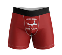 Thumbnail for Let Your Dreams Take Flight Designed Men Boxers