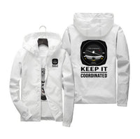 Thumbnail for Keep It Coordinated Designed Windbreaker Jackets