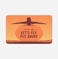 Thumbnail for Let's Fly Away Designed Bath Mats